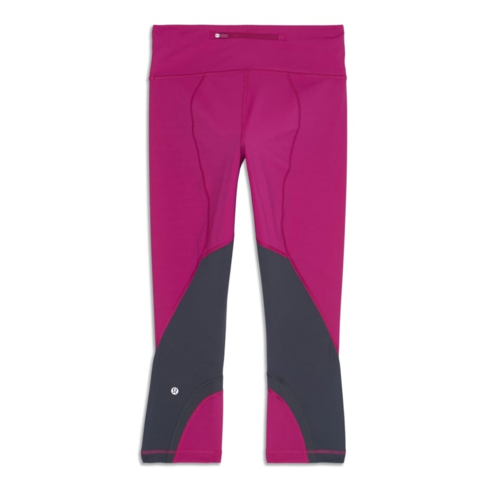 NWOT LULULEMON Throwback Inspire High-Rise Crop 21" - Picture 8 of 9